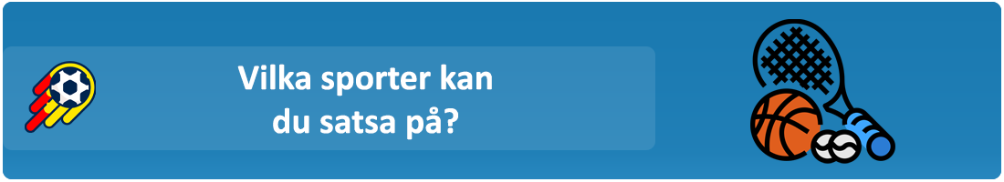 vilken sport kan du satsa på