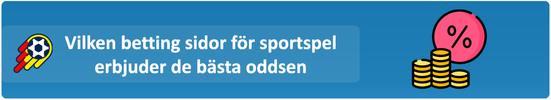 vilken bookmaker erbjuder de bästa oddsen